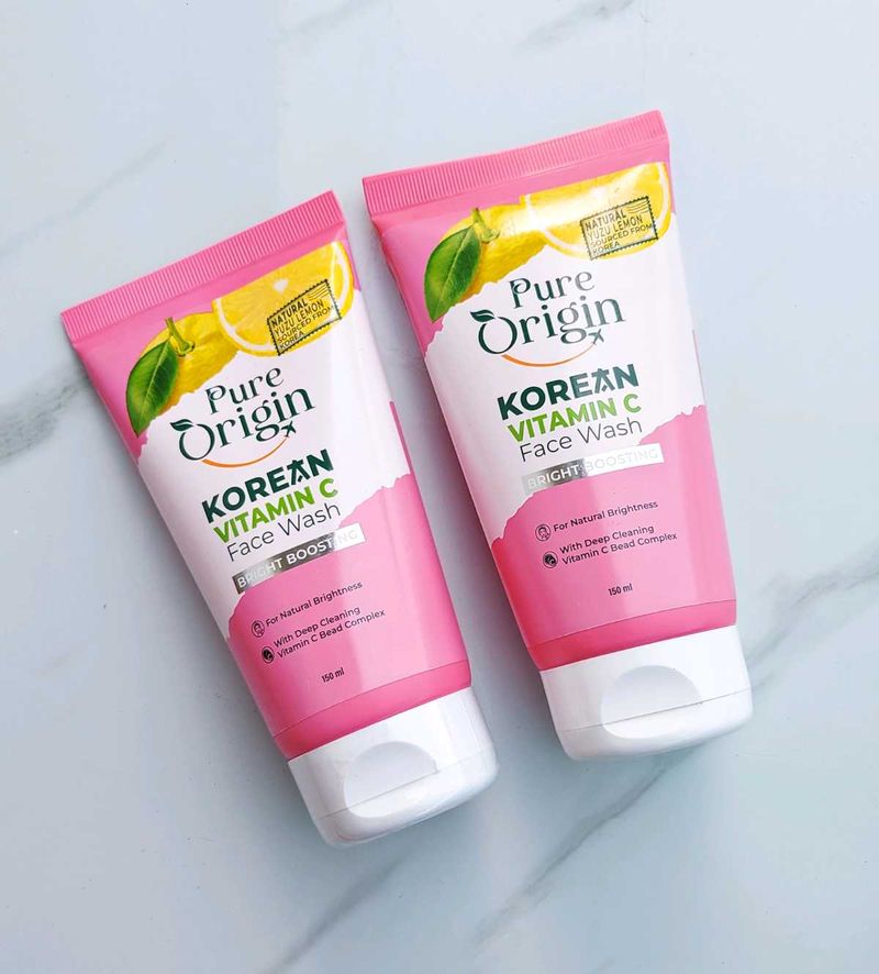 Pure Origin Vitamin c face wash -Combo of 2