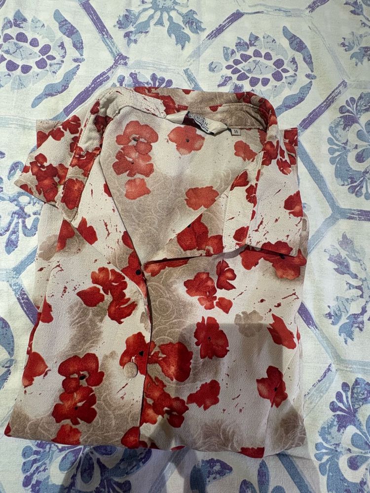Floral Print Shirt