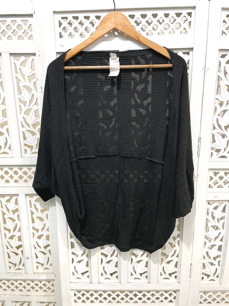 Imported Shein Black Open Cardigan C