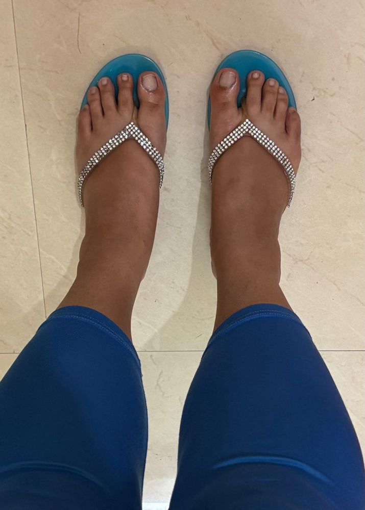 Super Cute Blue Slippers