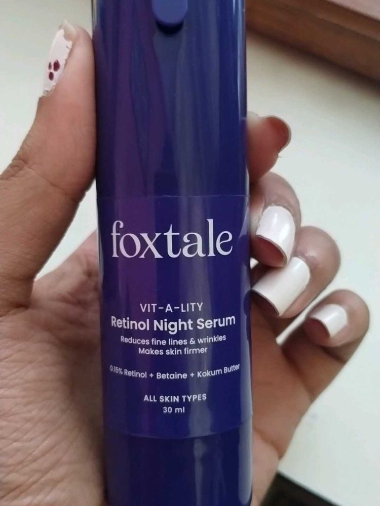 Foxtale Retinol Night Serum