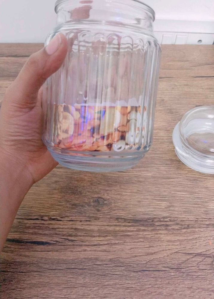 Glass Canister With Lid