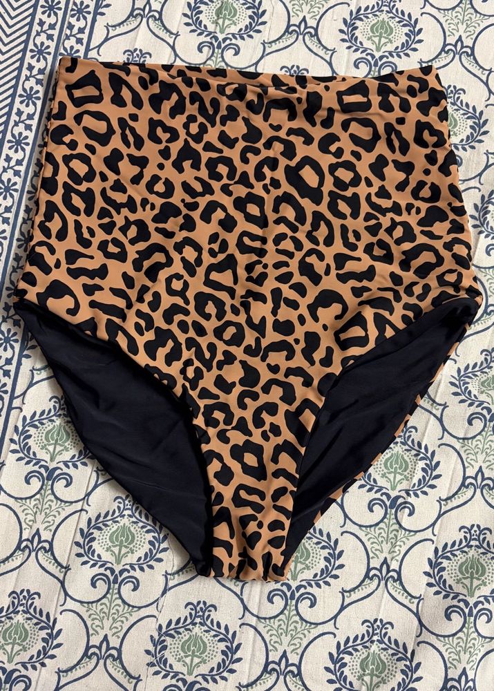 Leopard Print Bikini Bottom