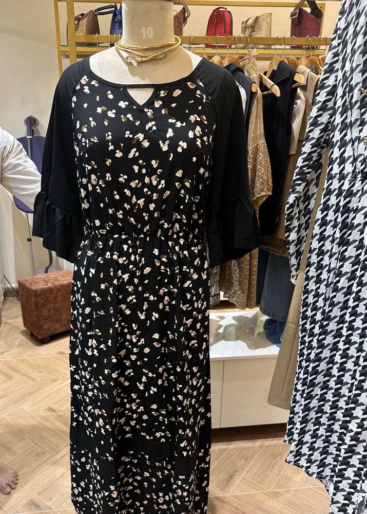 Floral Print Casual Dress