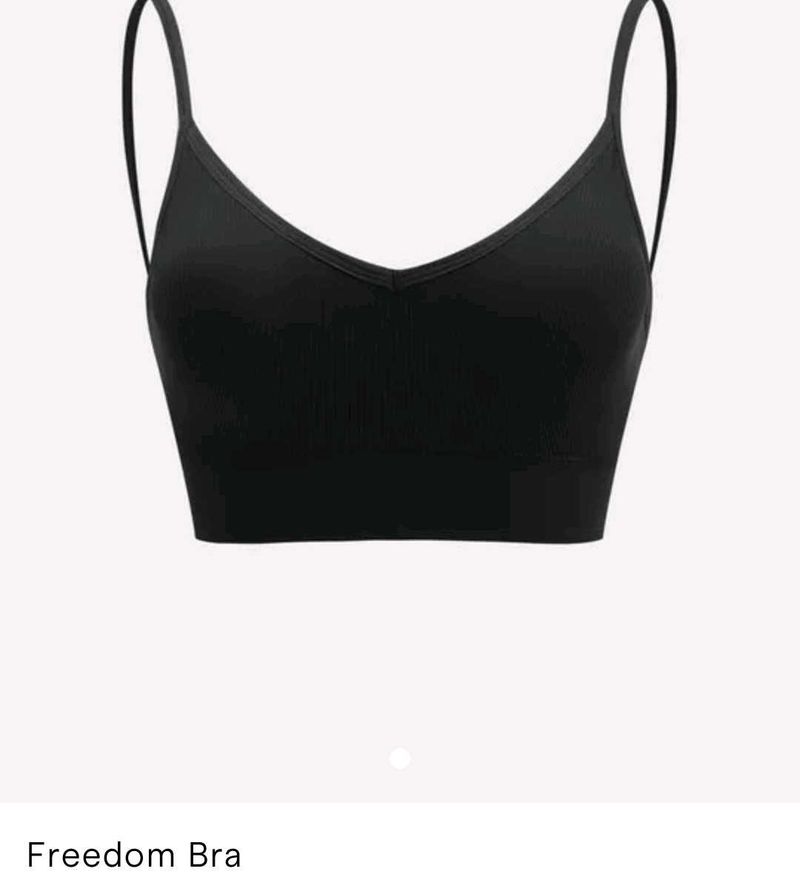 Freedom Black Bra By Savana