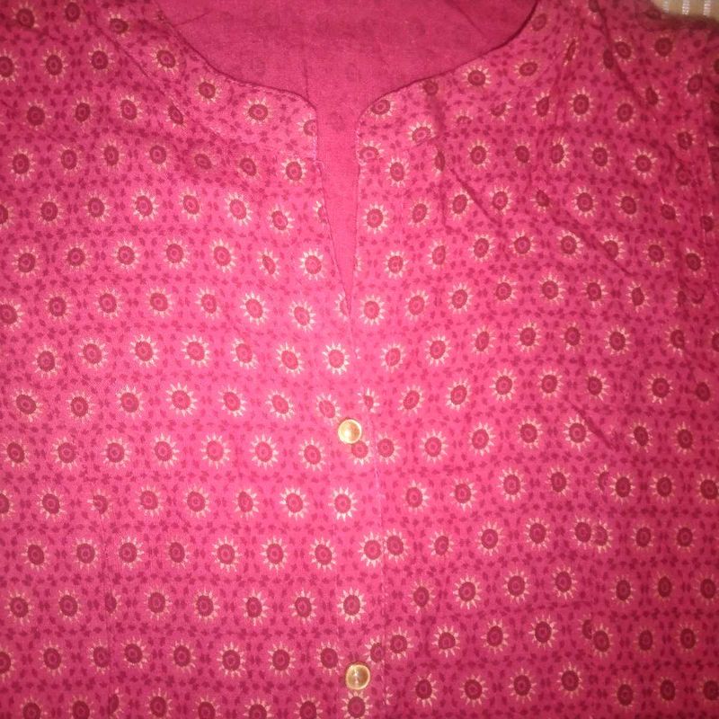 Brown &amp; Little Gold Kurta🤎