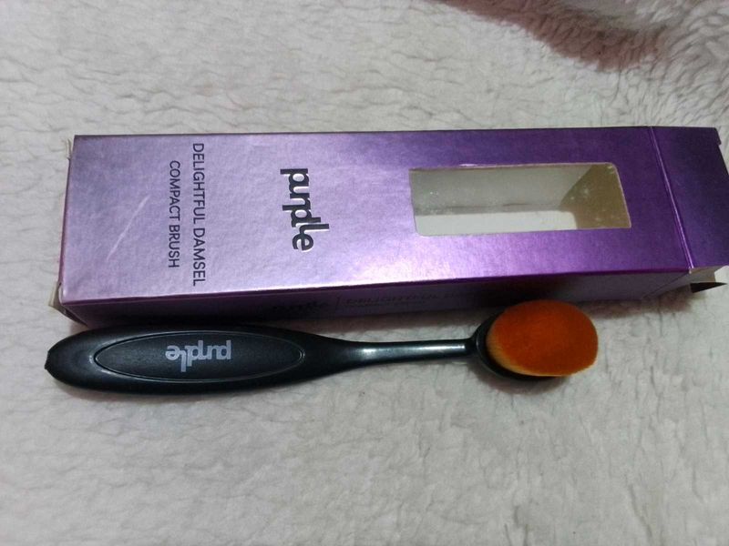 Purple Compact Brush