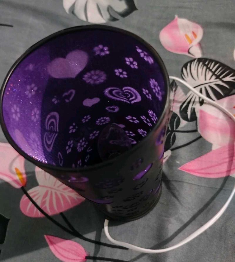 Cute Decorative Purple Lamp
