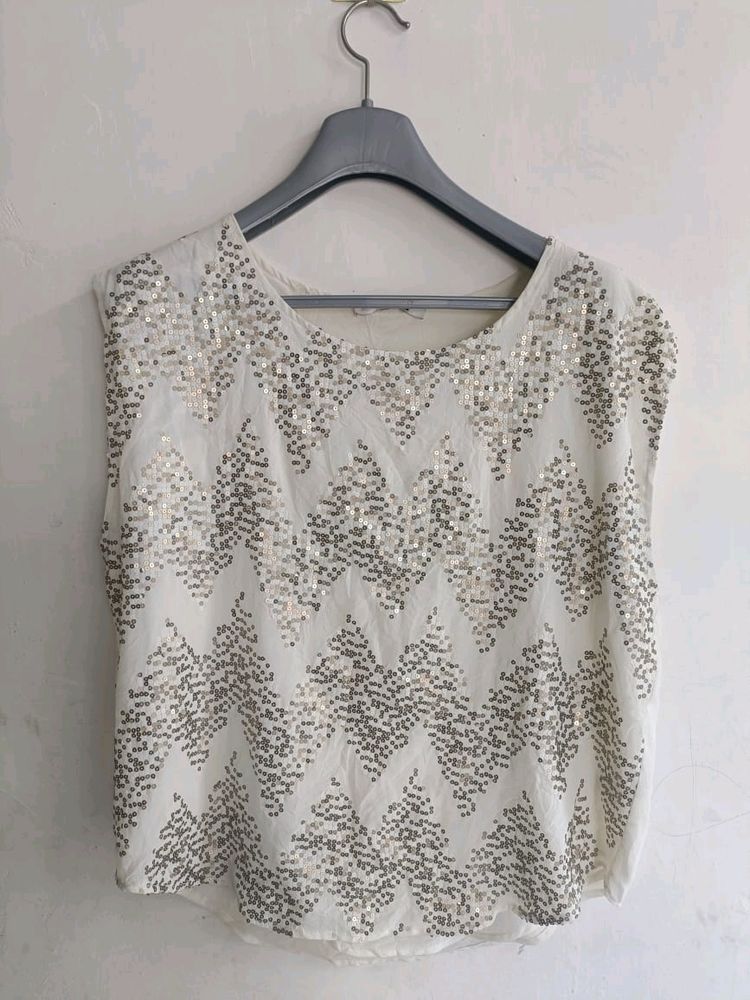 White Tops Chamki Forever 21