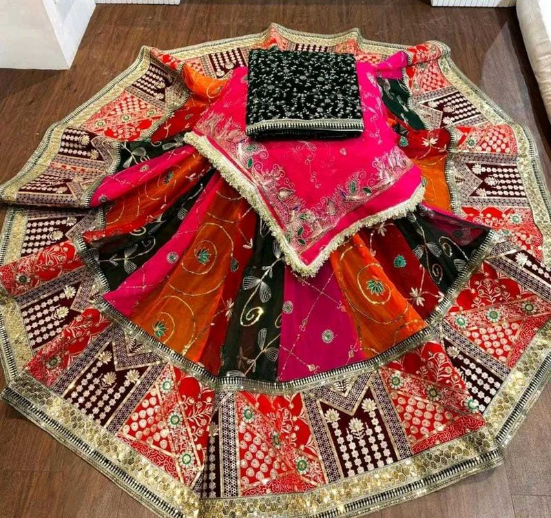 Gorgeous Patchwork Lehenga Choli