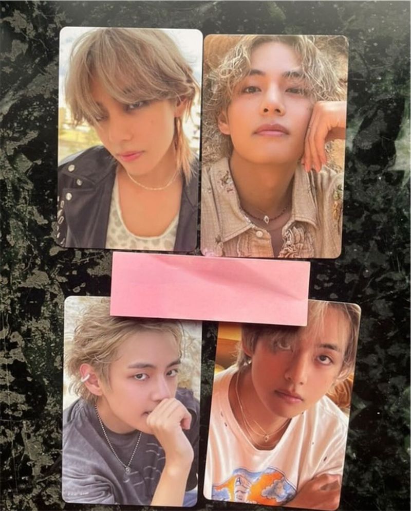 BTS TAEHYUNG/ V LAYOVER ALBUM OFFICIAL PHOTOCARDS
