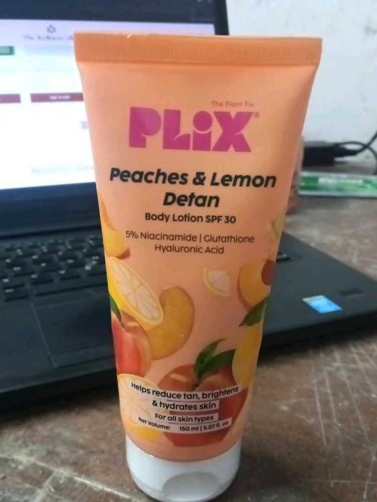 PLIX Peaches &amp; Lemon Body Lotion