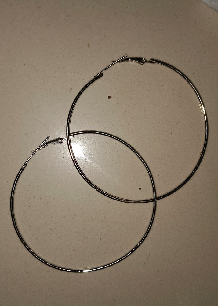 Hoop Silver Earrings