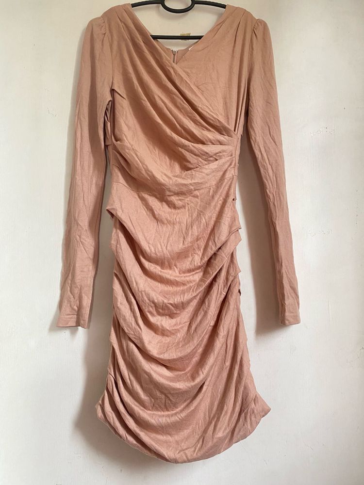 Nude Bodycon Dress