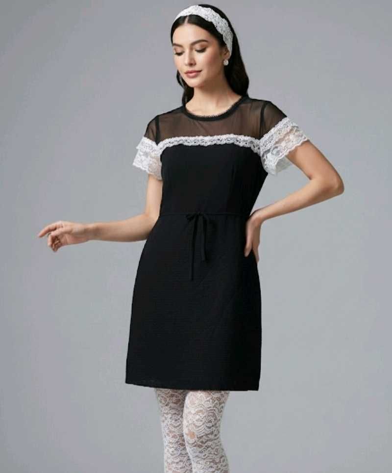 Chic Black Mini Dress