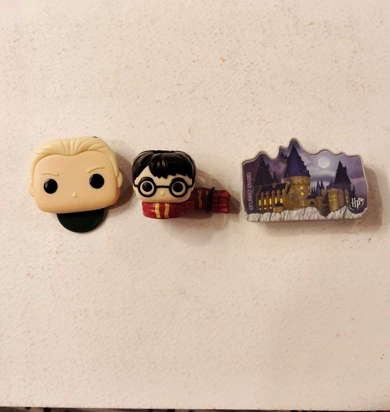 Draco Bookmark, Harry Scarf, Hogwarts Castle