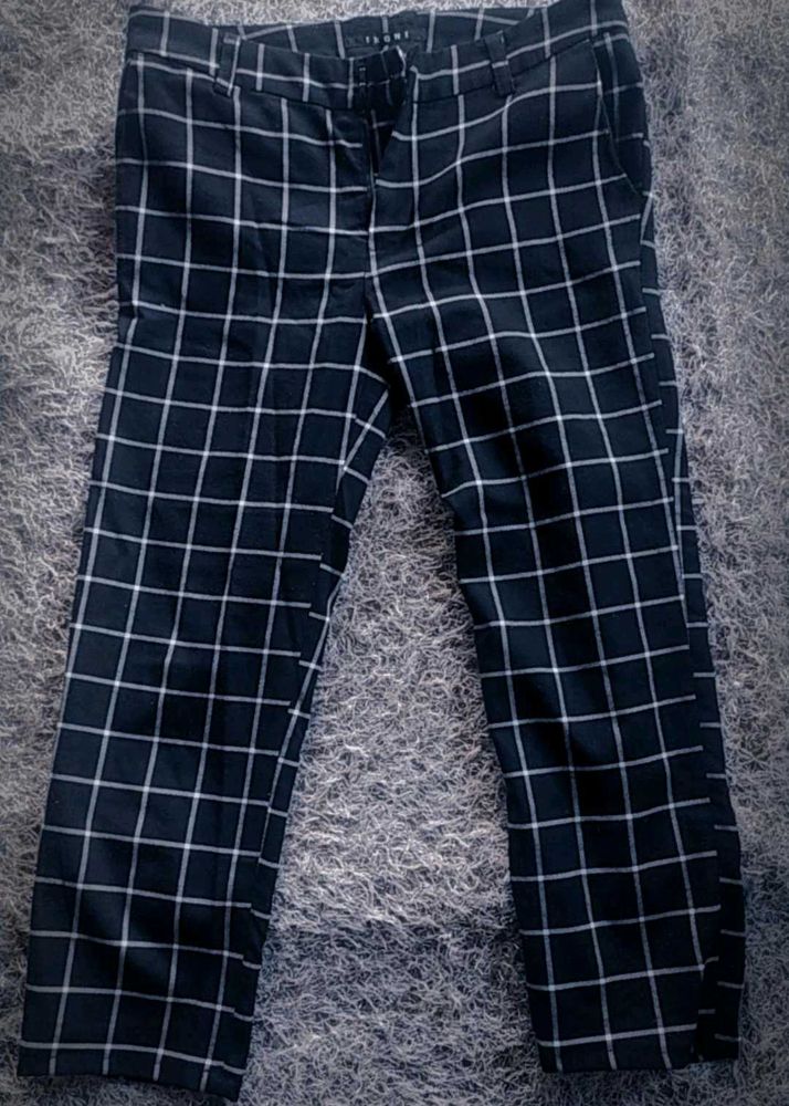 Checked Trousers