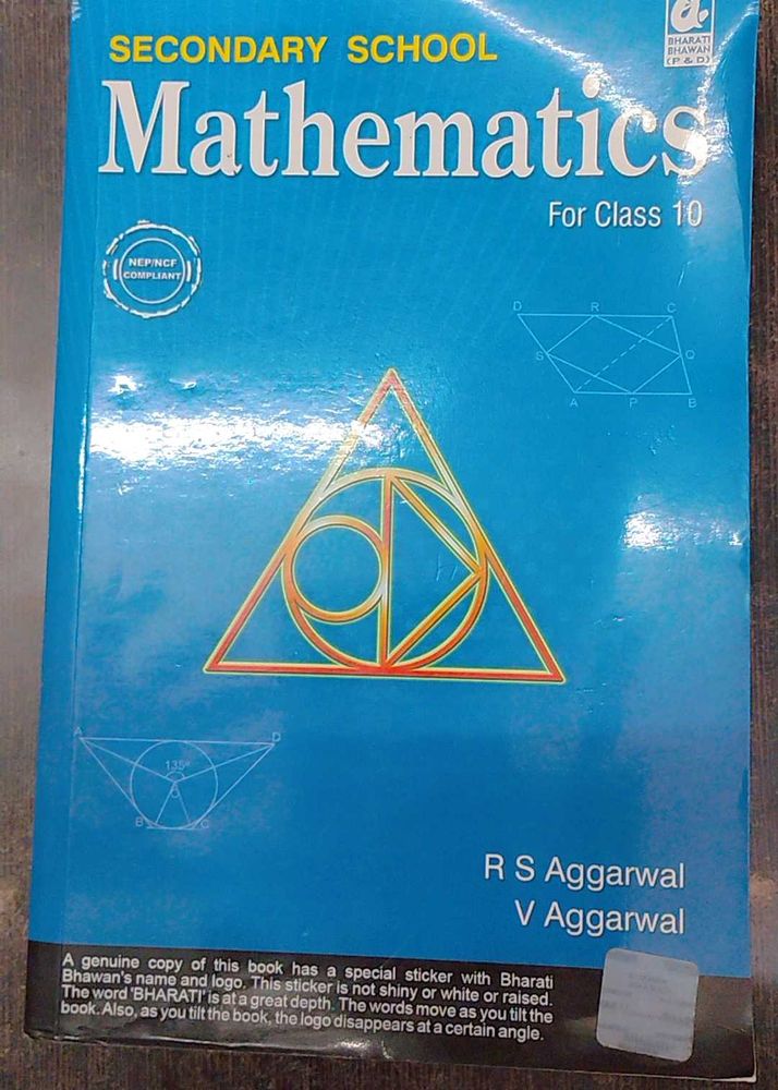 Class 10 Mathematics Textbook