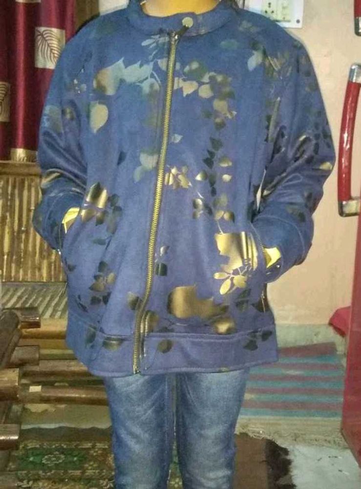 leaf Print Jacket