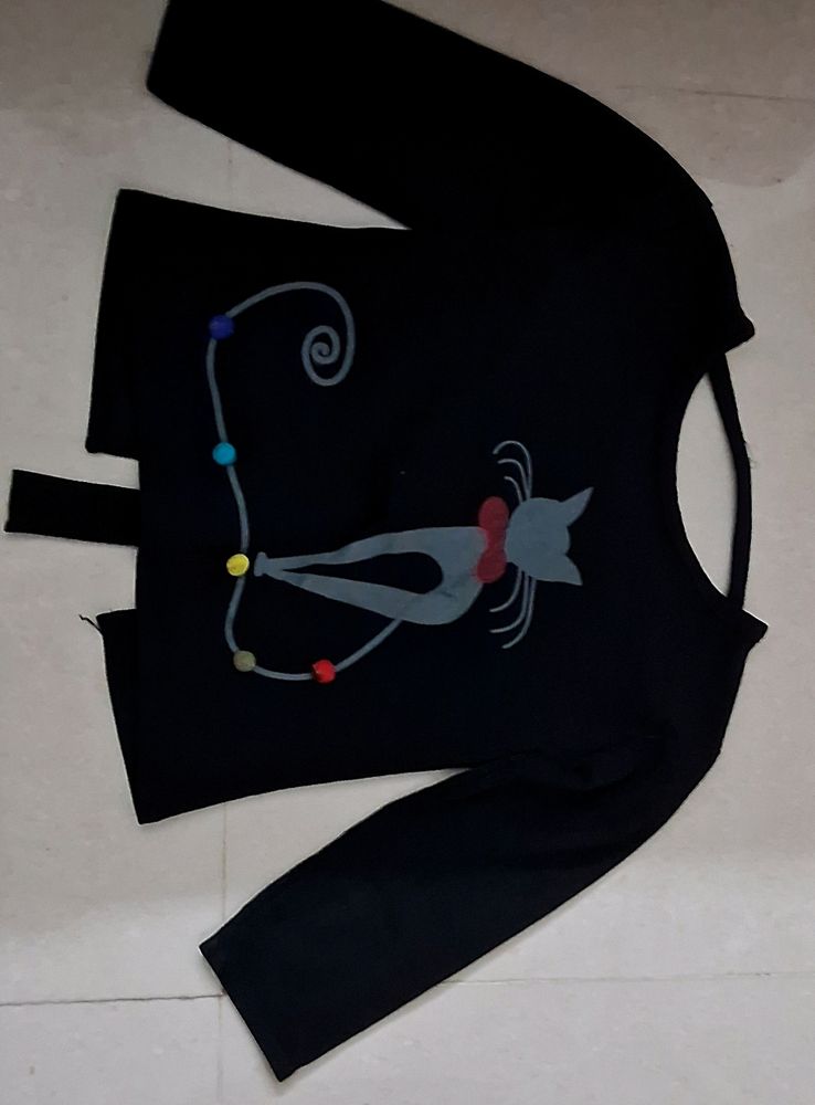 Women Black Stylish Top✔️💞