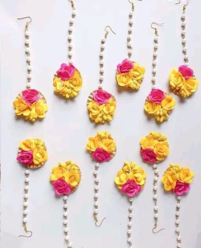 Floral Hair Accessories (pack Of 10)