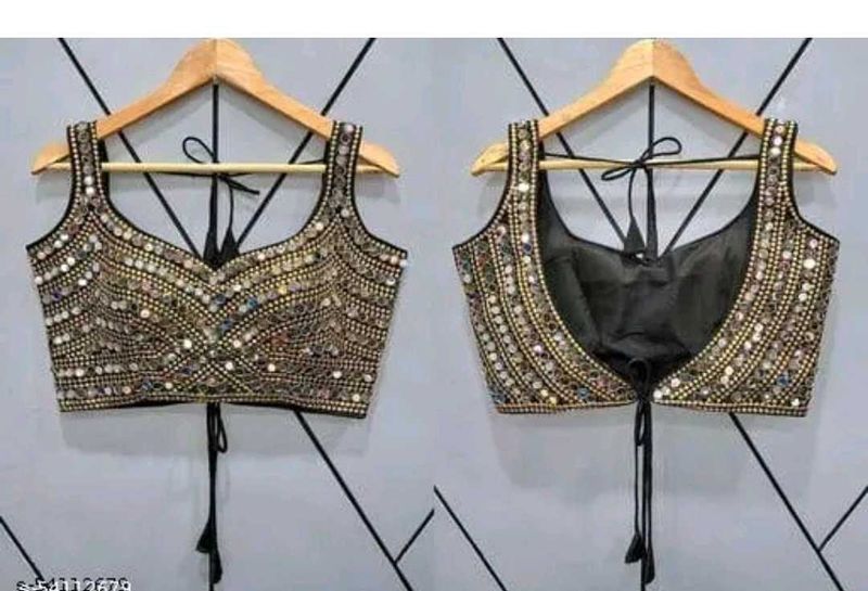 Sequined Party Blouse