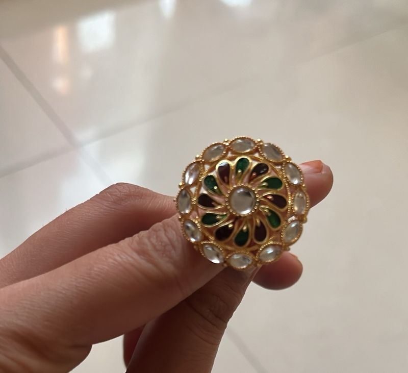 Ring 1 Gram Gold With Surprise Gift