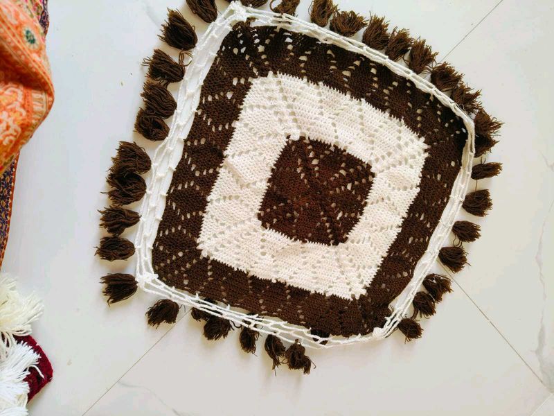 Handmade Crochet Accent thal posh