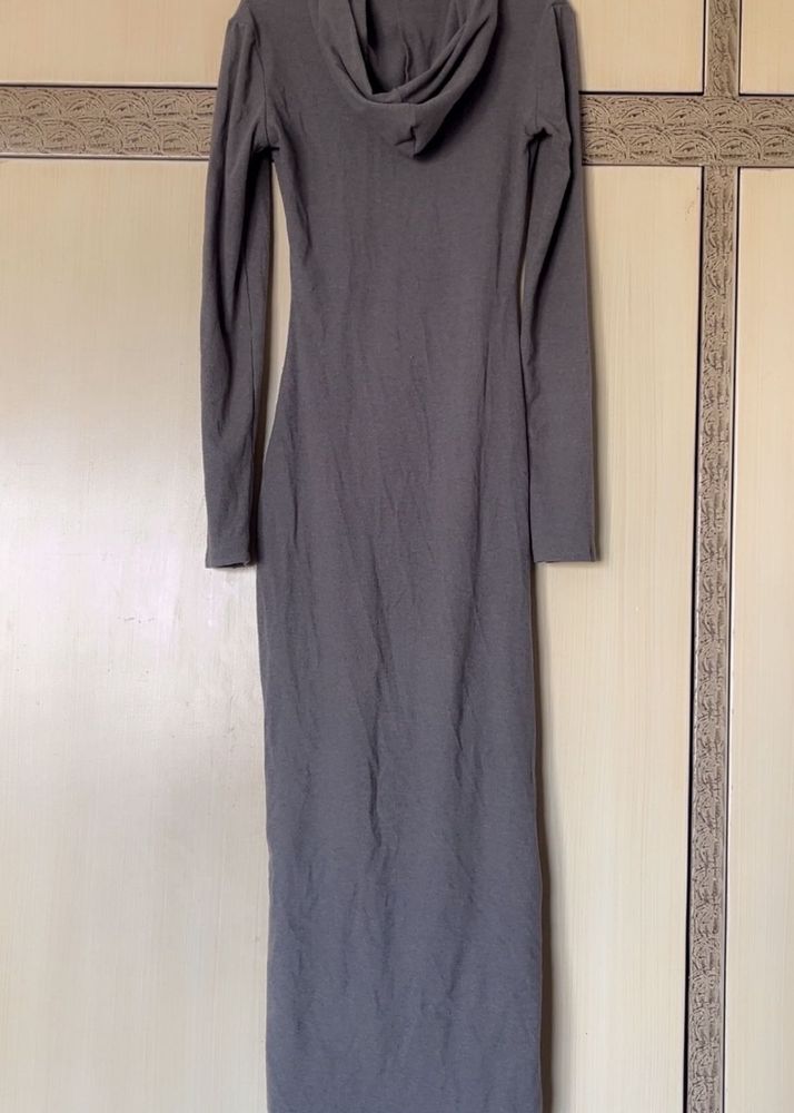 Hooded Maxi Dress