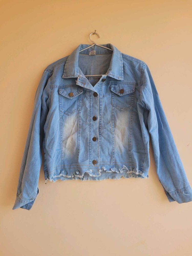 Women&#39;s Denim Jacket  Standard Length