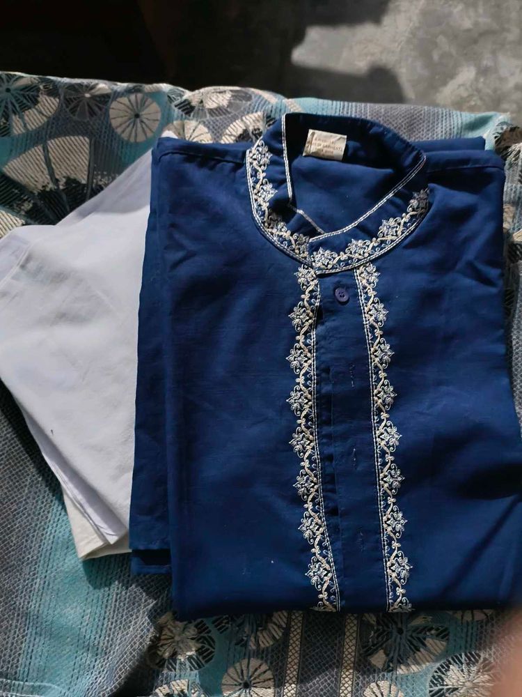 Elegant Blue Kurta Set