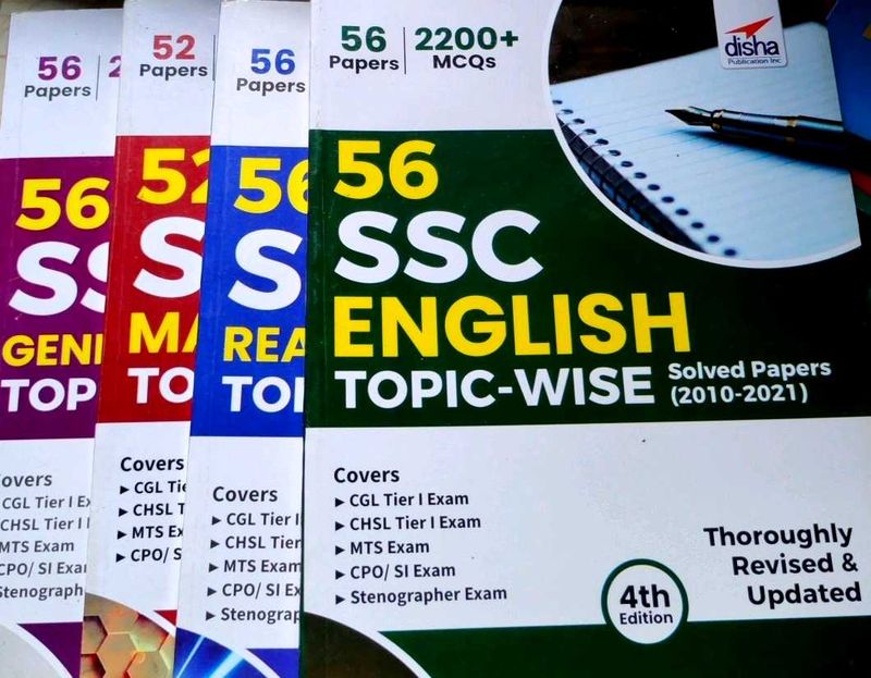 SSC English Topic-Wise Solved Papers (2010-2021)