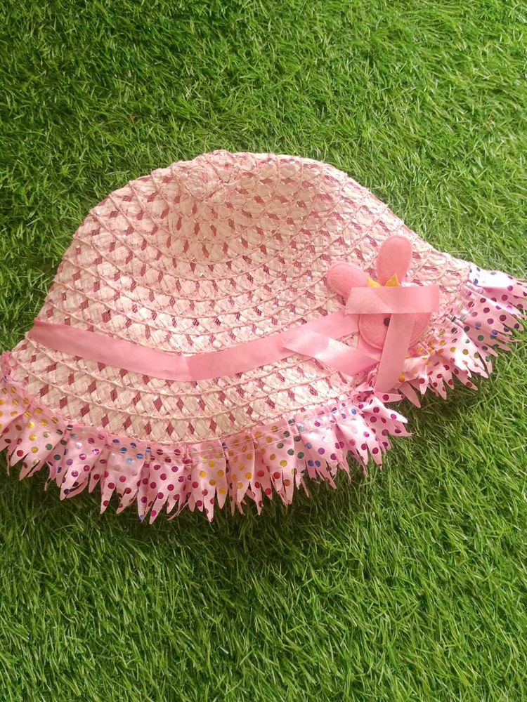 Cute Pink Baby Hat