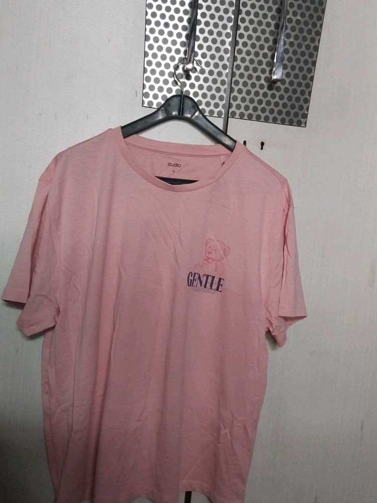 Cute Pink Graphic Tee