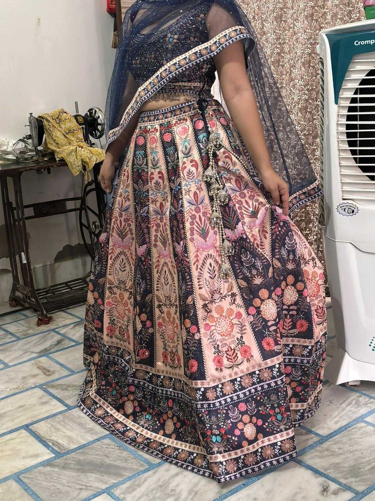 New lagenga choli With cancan