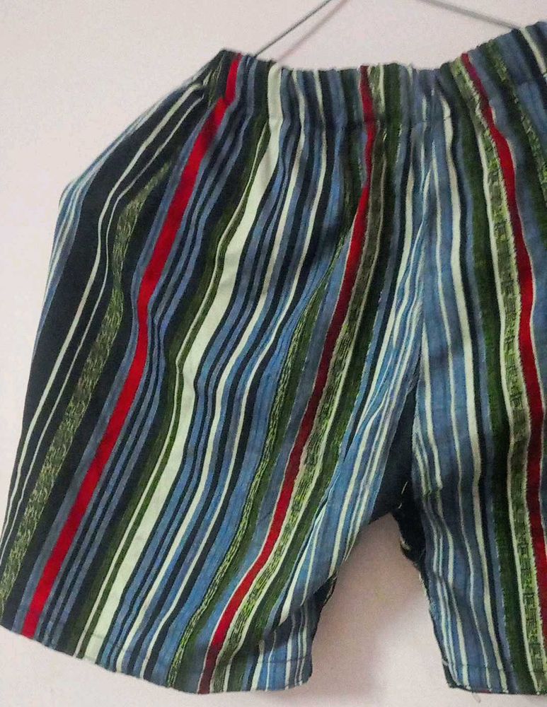 Striped Casual Shorts