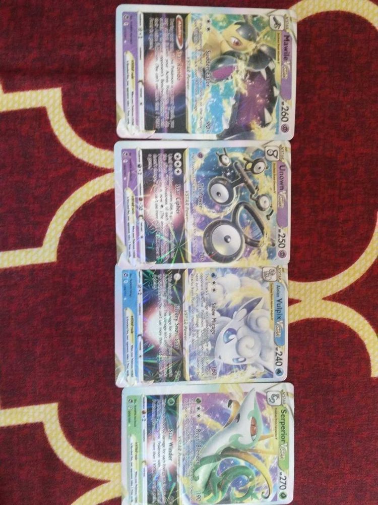 Pokemon Card Lot - Vulpix, Mawile, Serperior