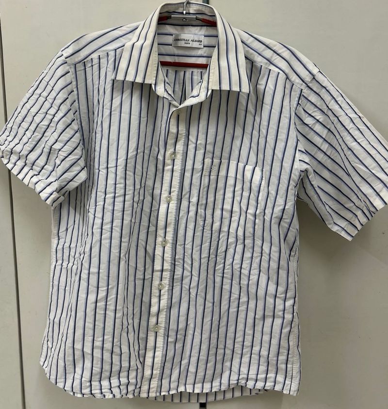 baggy button up shirt