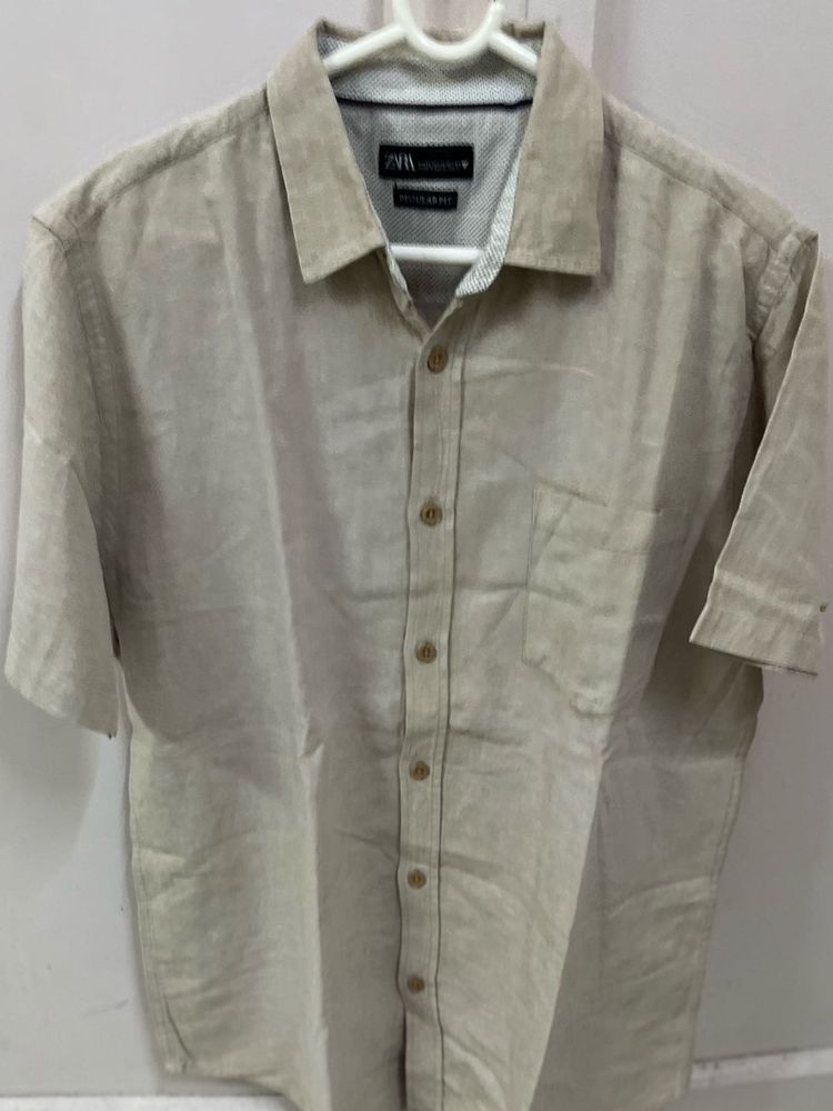 Zara Man Linen Shirt