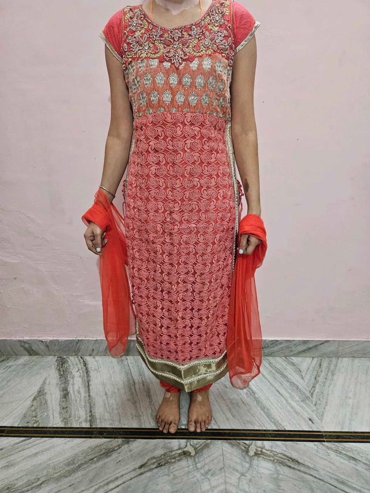 Rose PINK Festive Kurta Set