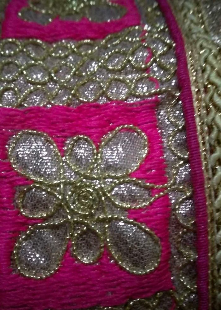gota work Beautiful Dupatta lace