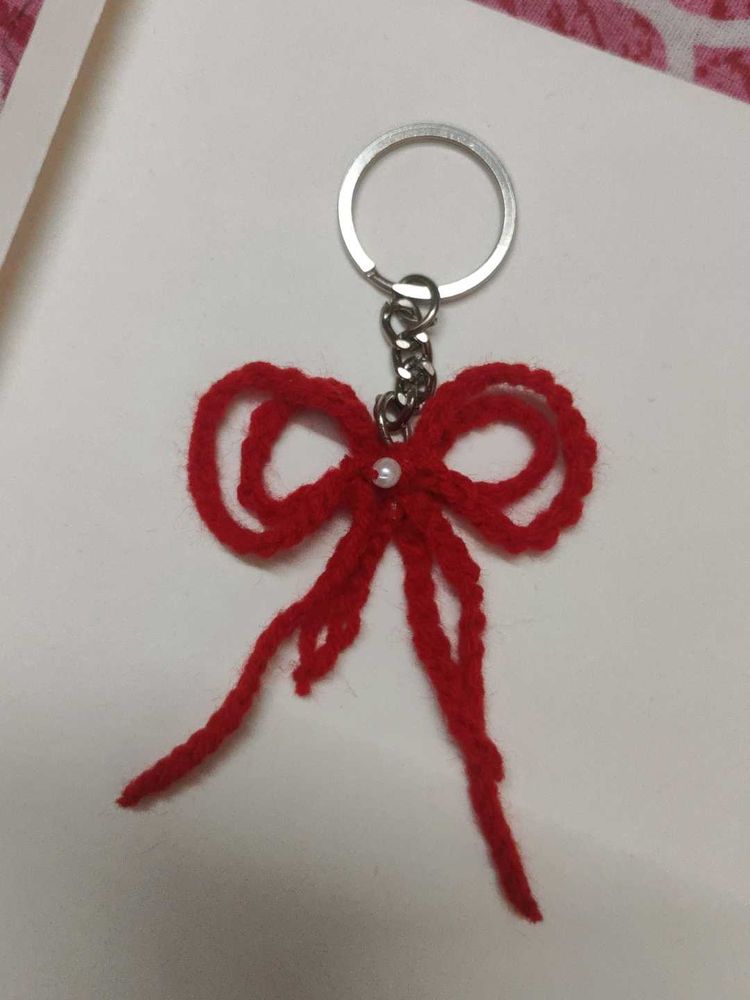 🎀 🧶 crochet Keychain
