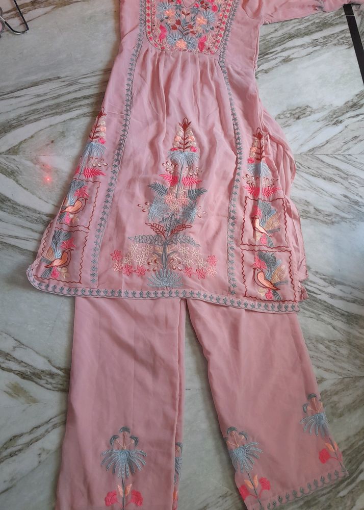 Peach Suit For Women
