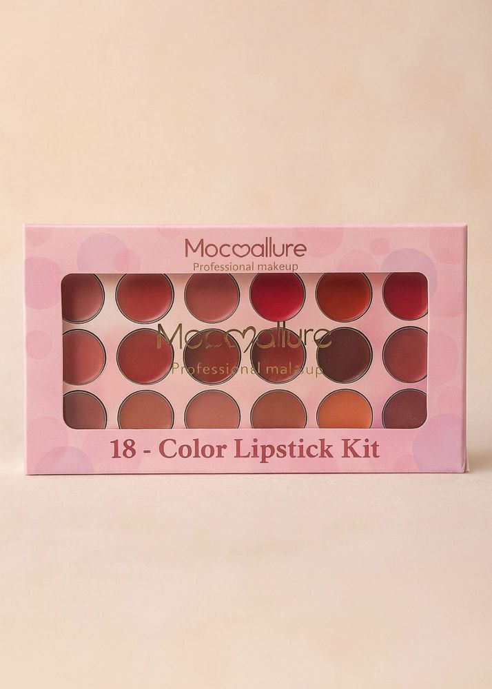 Mocallure 18-Color Lipstick Kit