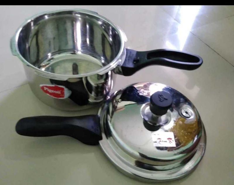 Combo 5 &amp; 2Liter Stainless Steel Cooker