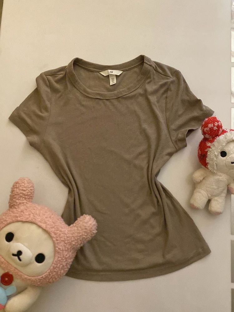 fitted h&amp;m t shirt