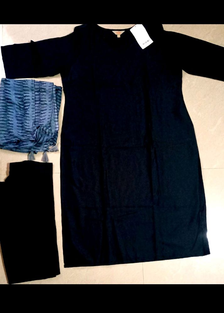 Kurti pant With Dupatta XXL