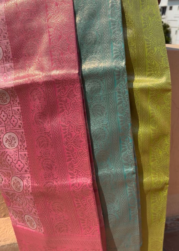 Stiff Banarasi Zari Wedding Saree