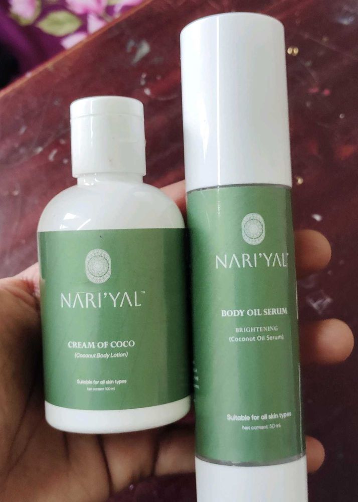 Nariyal Body Whitening Serum And Lotion