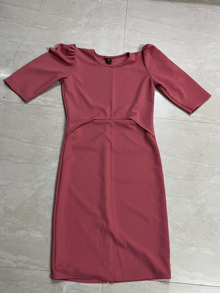 Belly Cut One piece dress